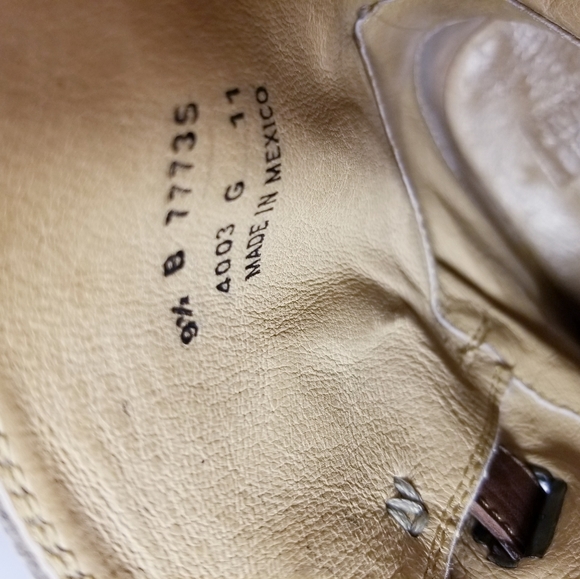 FRYE 77735 SHIRLEY STRAP BROWN SUEDE WOMEN BOOTS SIZE 9.5 B - Picture 9 of 9